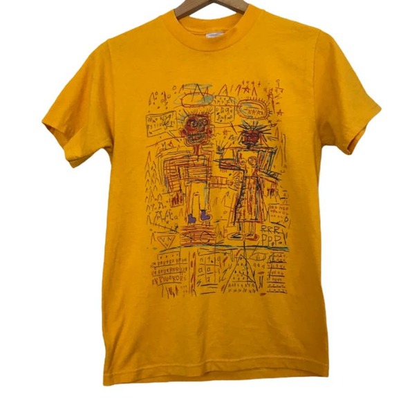 Other - Basquiat Screen Printed T-shirt Size Small